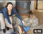 permaculture wood burning stove