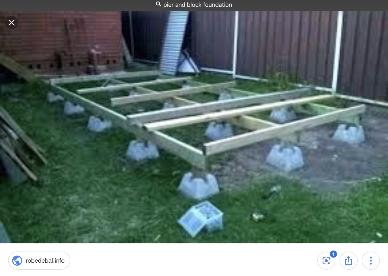 Deck block для фундамента