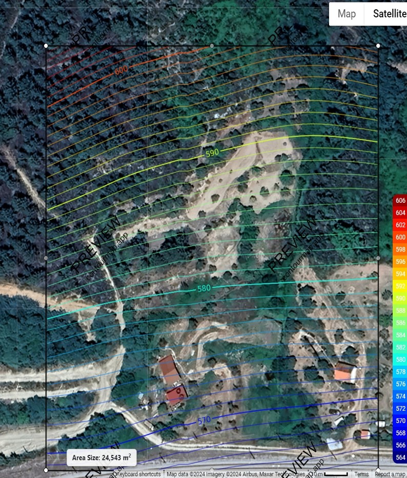 free contour map generator (web sites forum at permies)